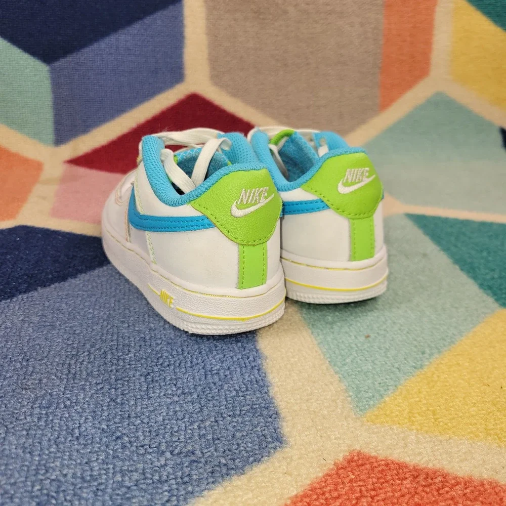 Nike Air Force 1 Low‎ Rainbow Stitch Sneakers